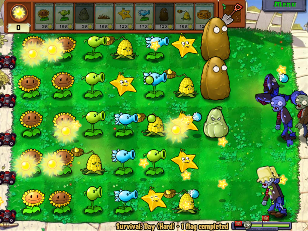 pvz-gameplay